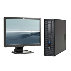 Hp 800 G1 EliteDesk Intel Core i5 8GB RAM 500GB HDD 19” TFT